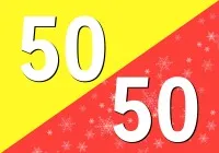 Fifty/Fifty classical Christmas blend featuring Oldies holiday classics