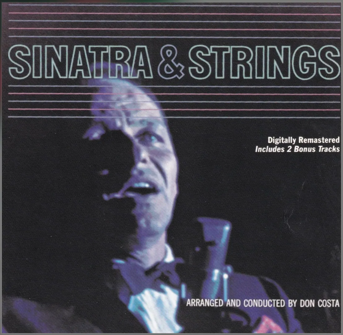 Album cover for Sinatra and Strings, released in January 1962