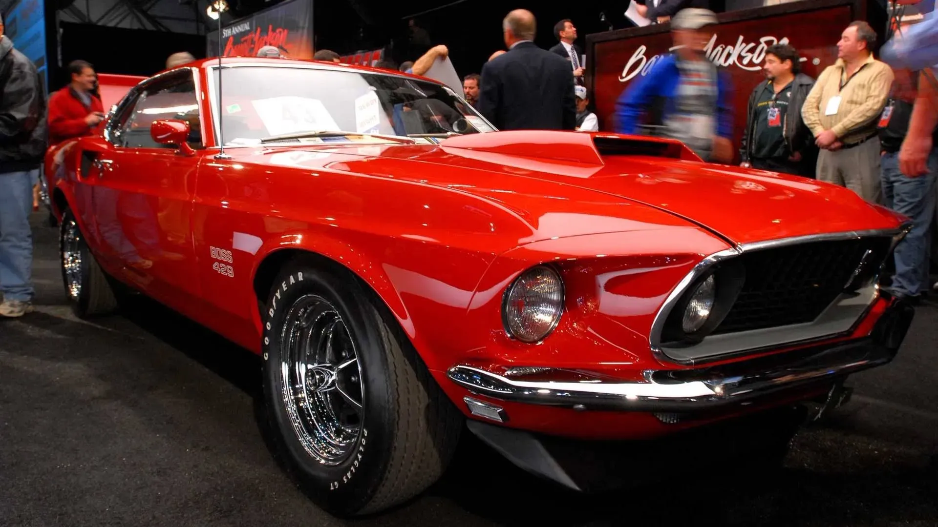 1969 Mustang Boss 429, one of the rare hand-built examples