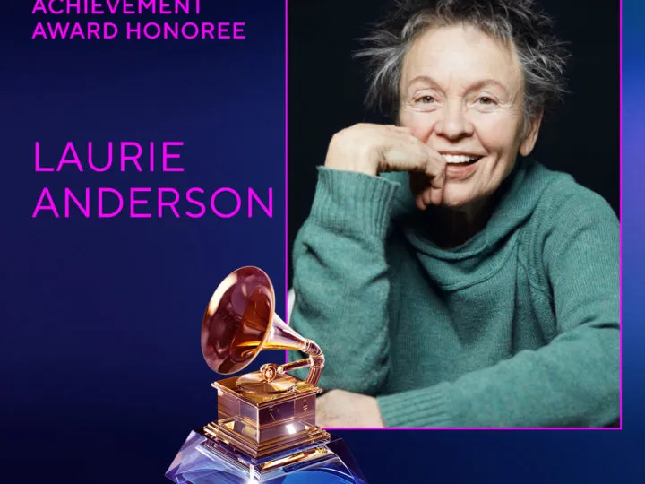Laurie Anderson at a 2024 award event