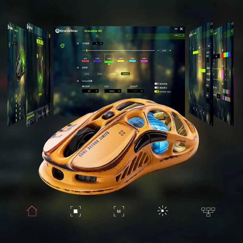 RGB lighting customization and software controls