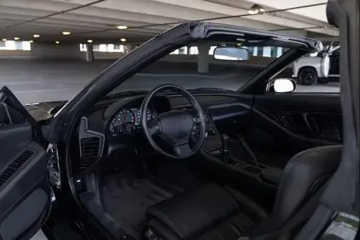 1995 Acura NSX T interior-focused cockpit layout and seating