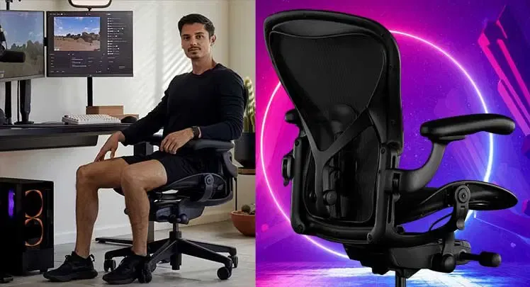 Herman Miller Aeron gaming chair