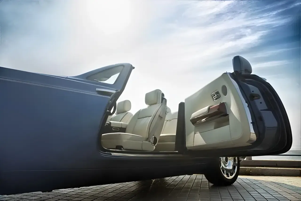 Luxury car rental readiness concept showcasing premium chauffeur service in Delhi NCR
