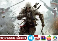 Arnold Connor scaling a colonial-era building during gameplay in Assassin's Creed 3