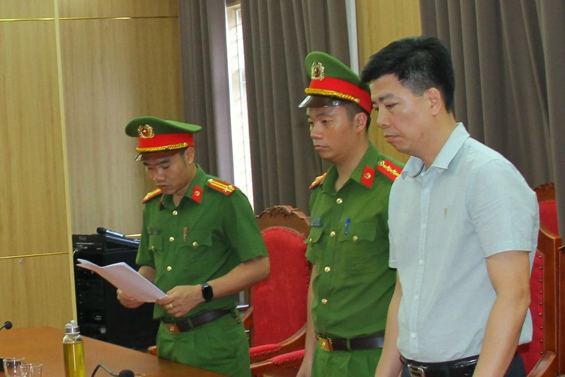 Vice chairman arrested over collapsed Red River stone railing after Typhoon Yagi