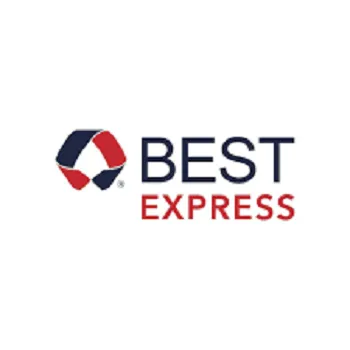 Best Express tracking platform interface showing parcel status updates
