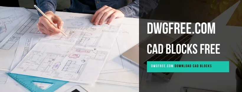CAD blocks library interface showing categorized DWG resources for architectural and engineering design