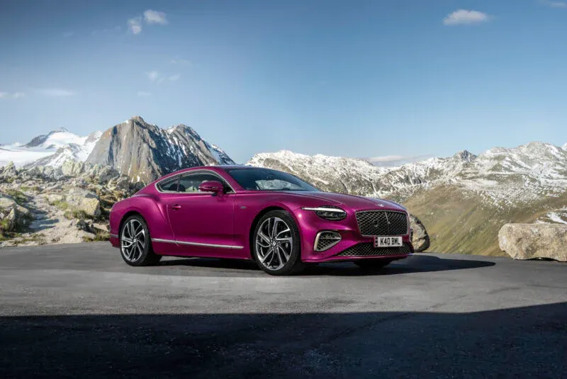 Bentley Continental GT Magenta 9