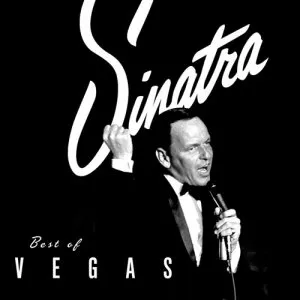 Frank Sinatra Best of Vegas album cover featuring classic Las Vegas concert recordings