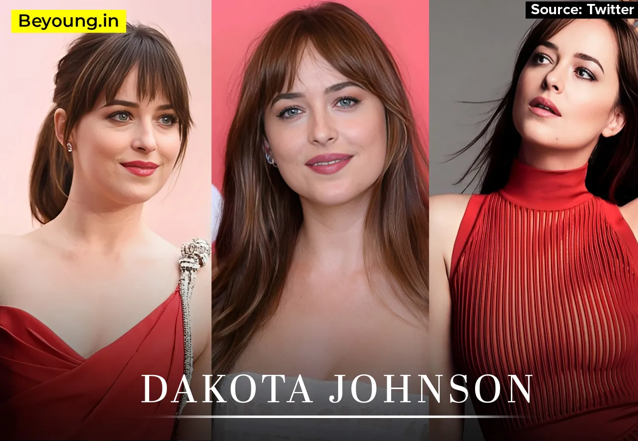 Dakota Johnson at a film premiere showcasing her modern Hollywood style and elegance