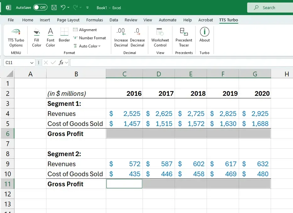 Selecting non-contiguous ranges