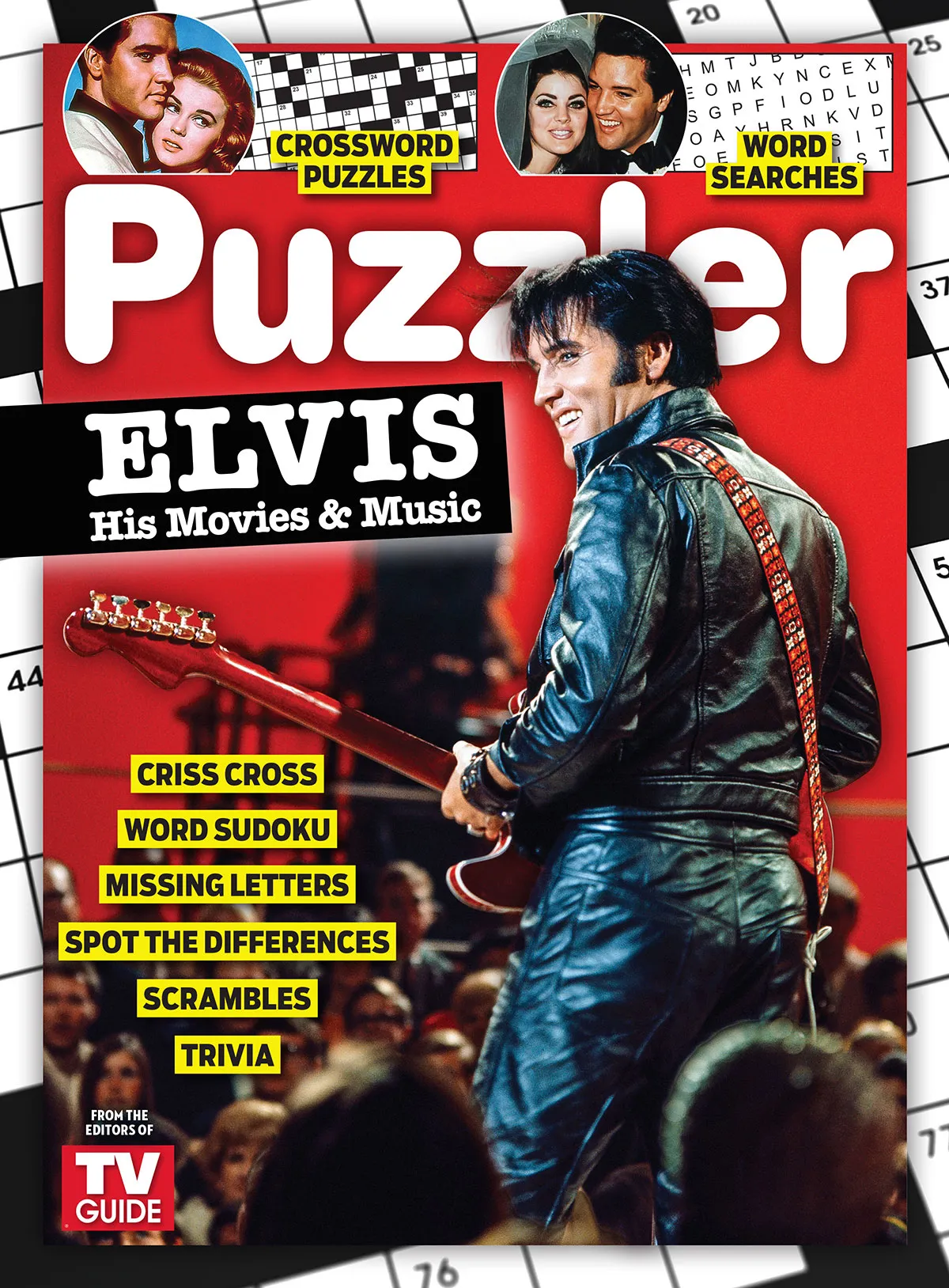 Elvis Puzzler special edition cover inspired by Elvis legacy