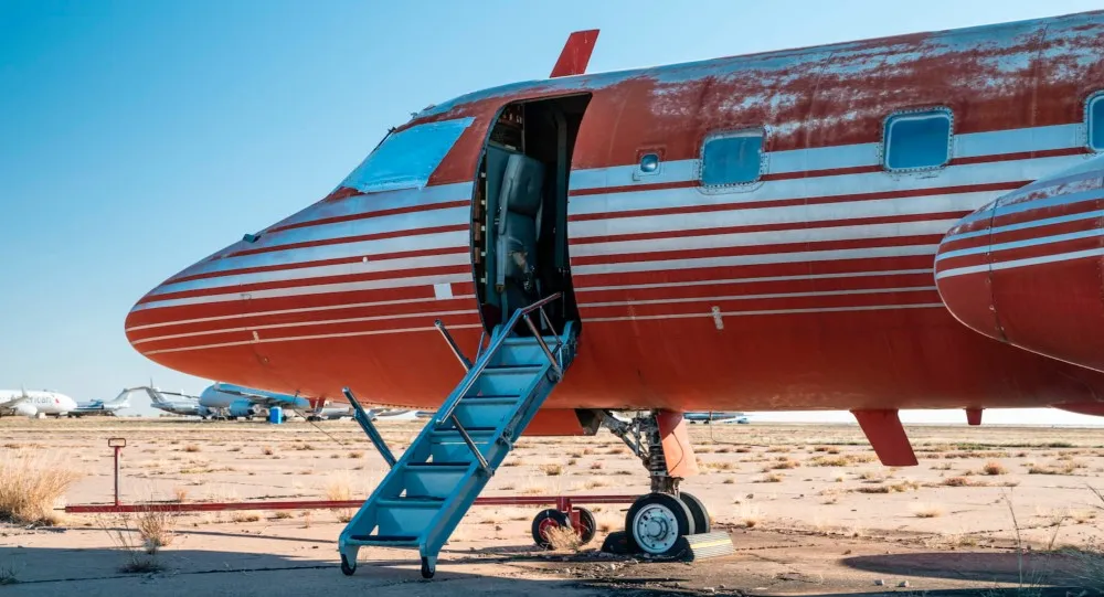 Elvis Presley's 1962 Lockheed Jetstar private jet