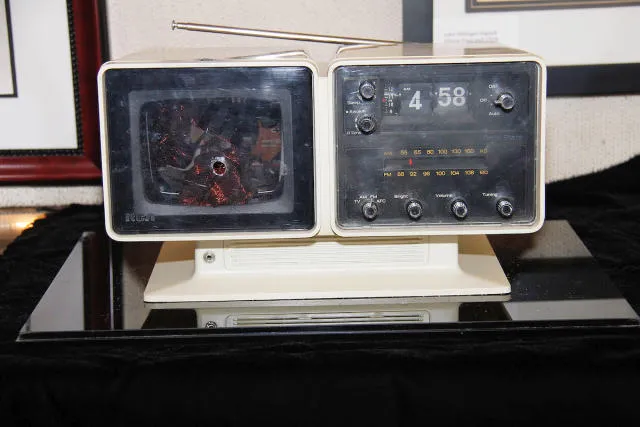RCA miniature TV shot by Elvis Presley in the 1960s