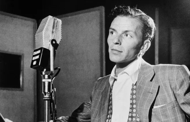 Frank Sinatra during the height of his vocal career