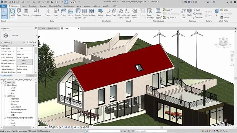 Revit 2021 PDF Tutorial Cover