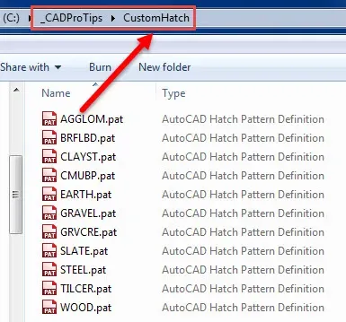 AutoCAD Options dialog displaying Support File Search Path settings