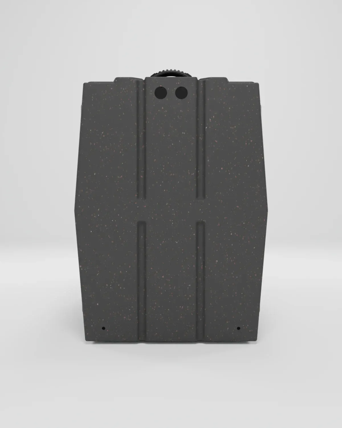 Back view of the RuffLand® X-Large Dog Kennel, highlighting its seamless one-piece construction