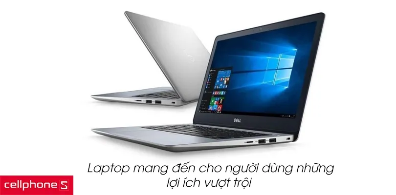 Benefits of using a laptop for work and study