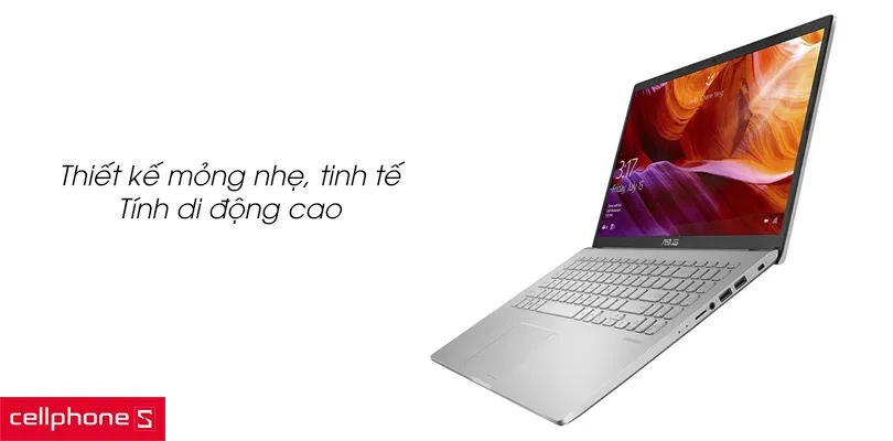Lightweight and slim laptop design for mobile professionals