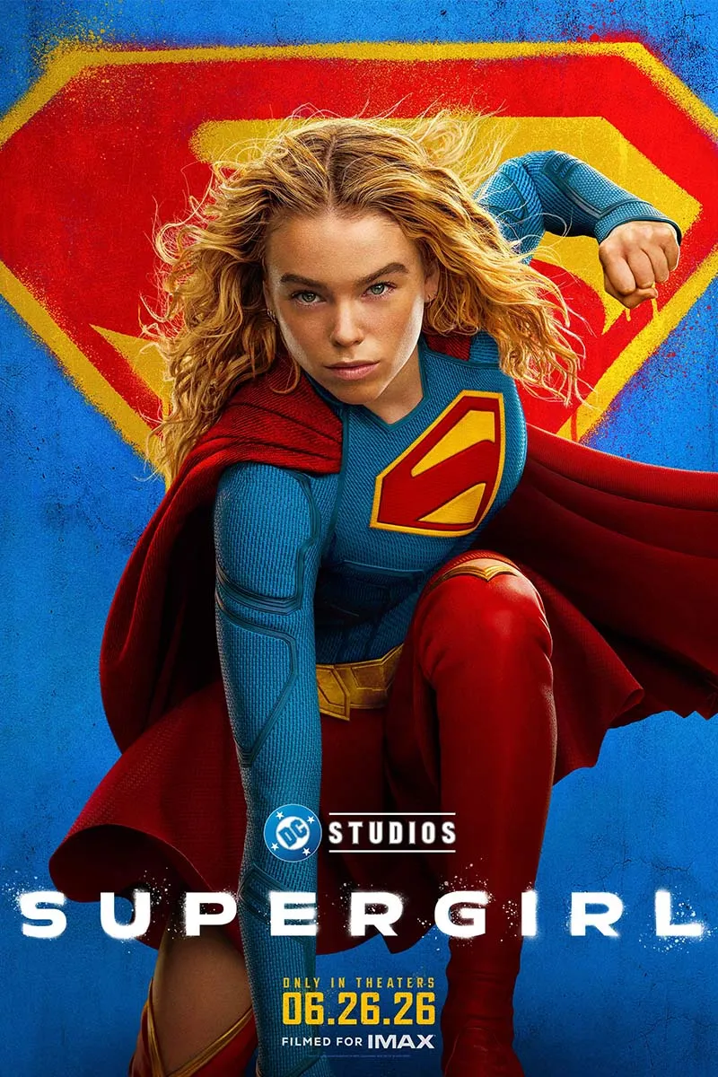 Supergirl key art promotional poster