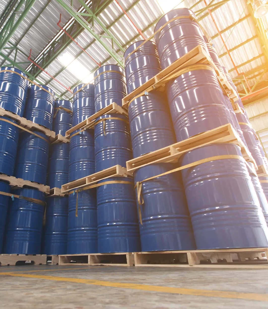 Logistics operations supporting global energy commodity distribution