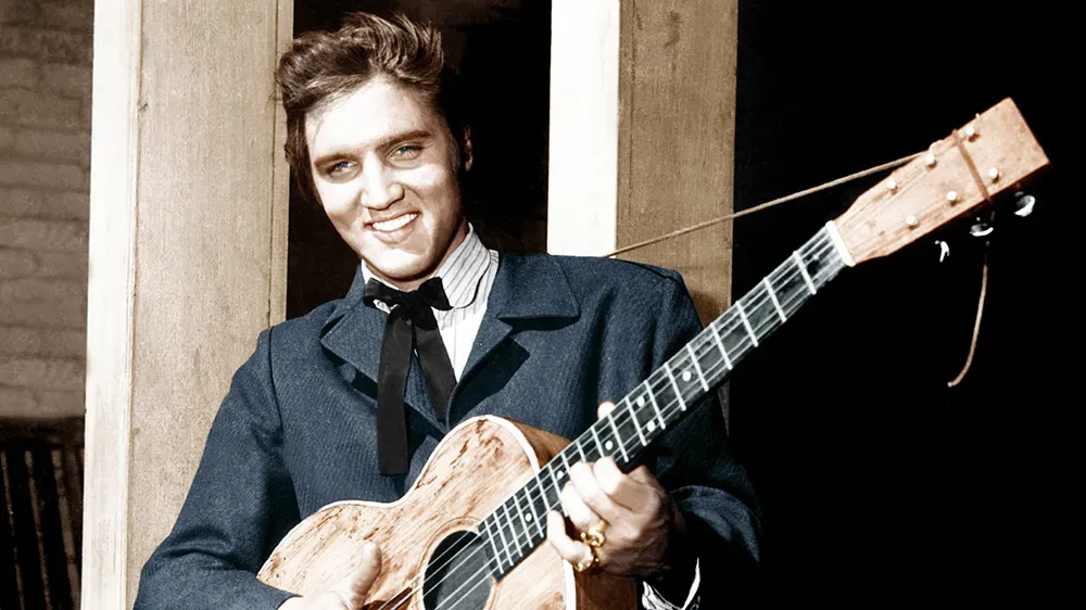 Elvis Presley in his first major film role alongside Debra Paget in a classic post-Civil War drama
