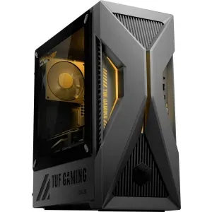 ASUS TUF TM500MH gaming desktop with AMD Ryzen 5 and NVIDIA RTX 5060 graphics card