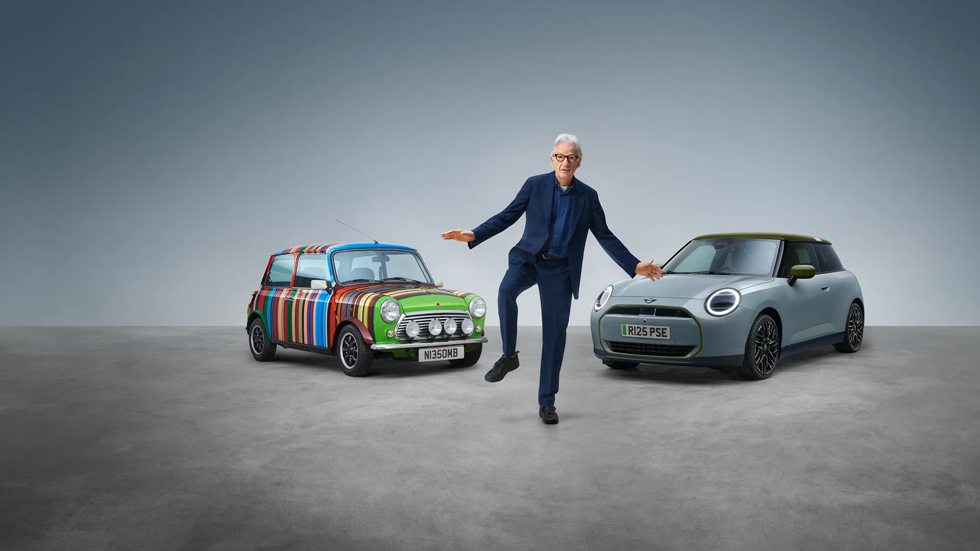 MINI Paul Smith Edition showcasing bold British design with colorful accents