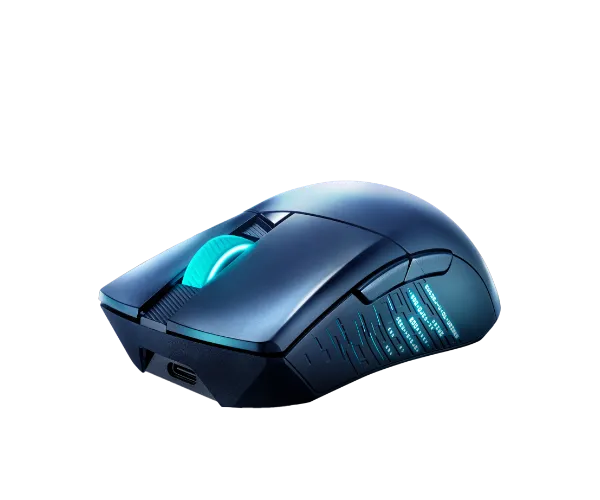 Gaming mouse interface showing customization options