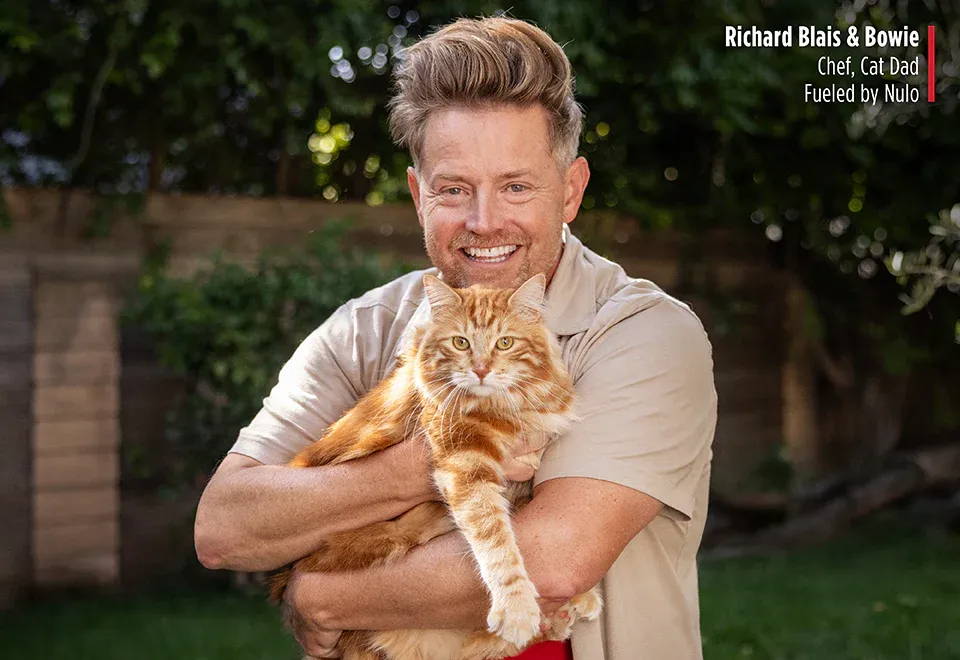 Rescue dog companionship story featuring a pet and owner bond centered on nutrition and care