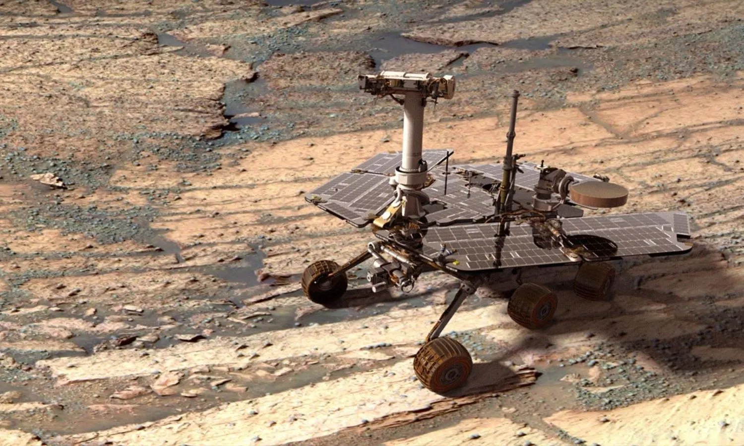 NASA Mars rover Opportunity sends its final transmission from the Martian surface in 2018