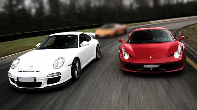 Porsche and Ferrari head-to-head comparison of luxury sports cars