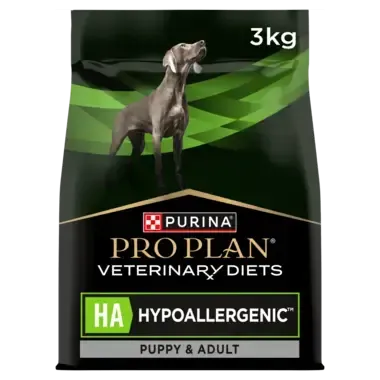 PRO PLAN HA Hypoallergenic Dry Dog Food 3kg packaging