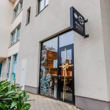Alexis by Masina restaurant in the Ferrum office building, Budapest 13th district