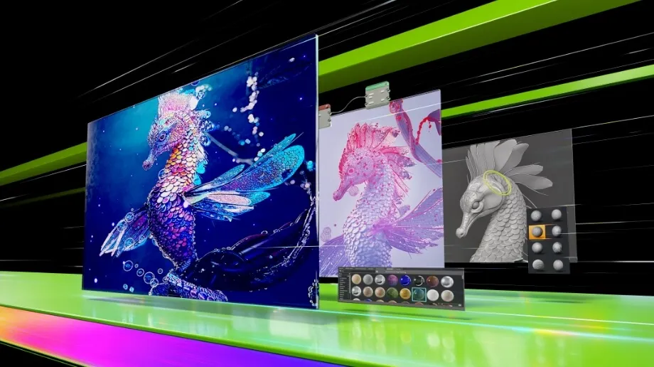 Creative workflow acceleration using NVIDIA Studio technologies