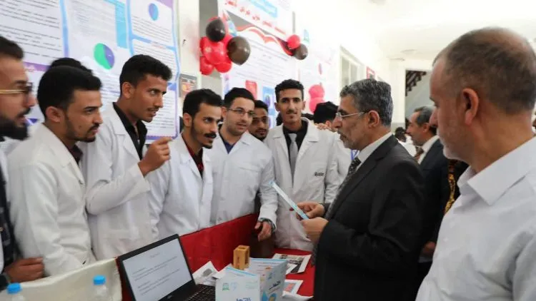 Medical trainees in Yemen participating in advanced clinical education programs supported by development funding