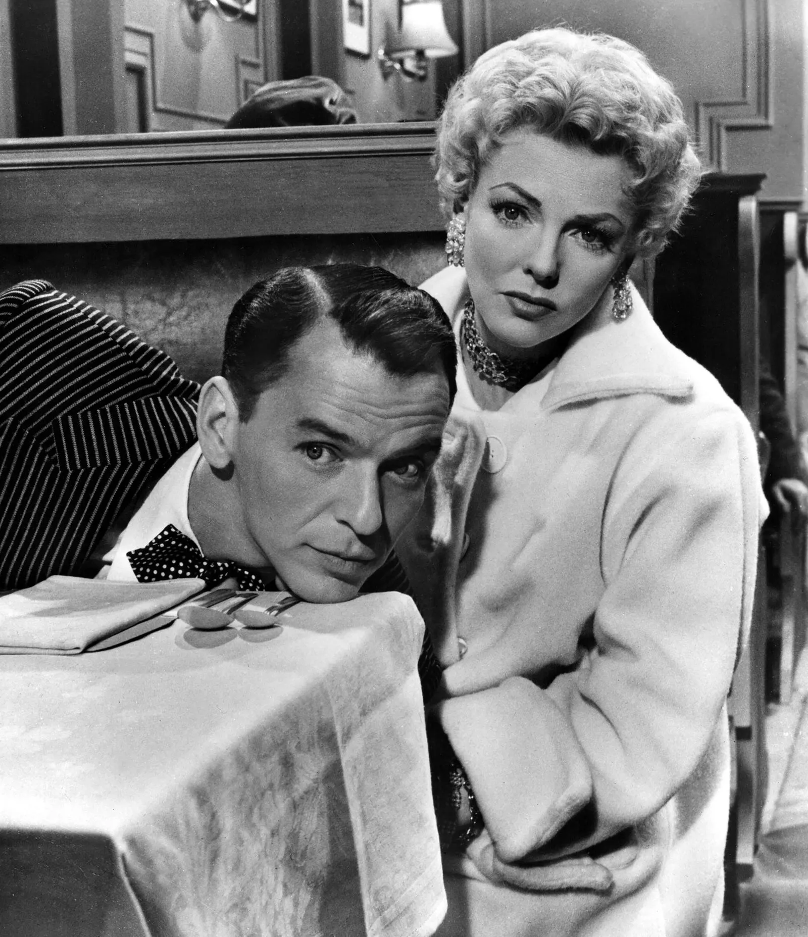 Frank Sinatra and Vivian Blaine in Guys and Dolls, a classic Hollywood pairing