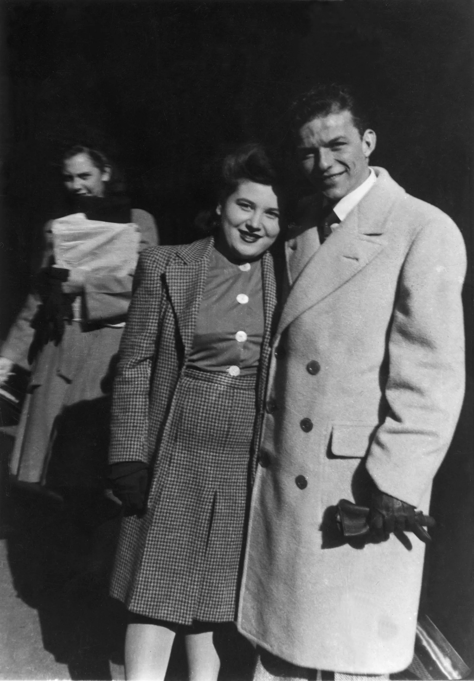 Frank Sinatra with his mother Dolly, reflecting the family roots that shaped his character and songs
