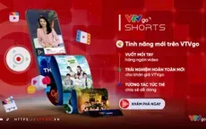Announcement of VTVgo Shorts feature introducing vertical short-form video content for mobile users