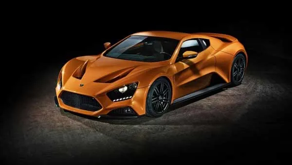 Zenvo ST1 hypercar with aggressive aerodynamic design