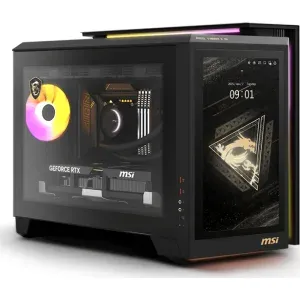 MSI MEG Vision X AI gaming PC with Intel Core Ultra 7 and NVIDIA GeForce RTX 5080