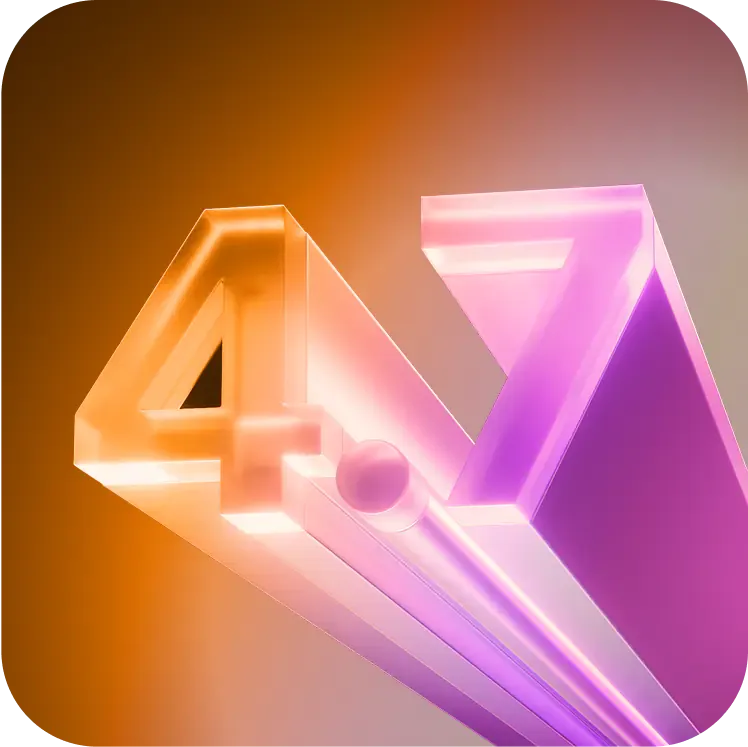 App average rating badge showing high user satisfaction
