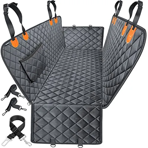 URPOWER waterproof dog hammock seat cover with side flap protection