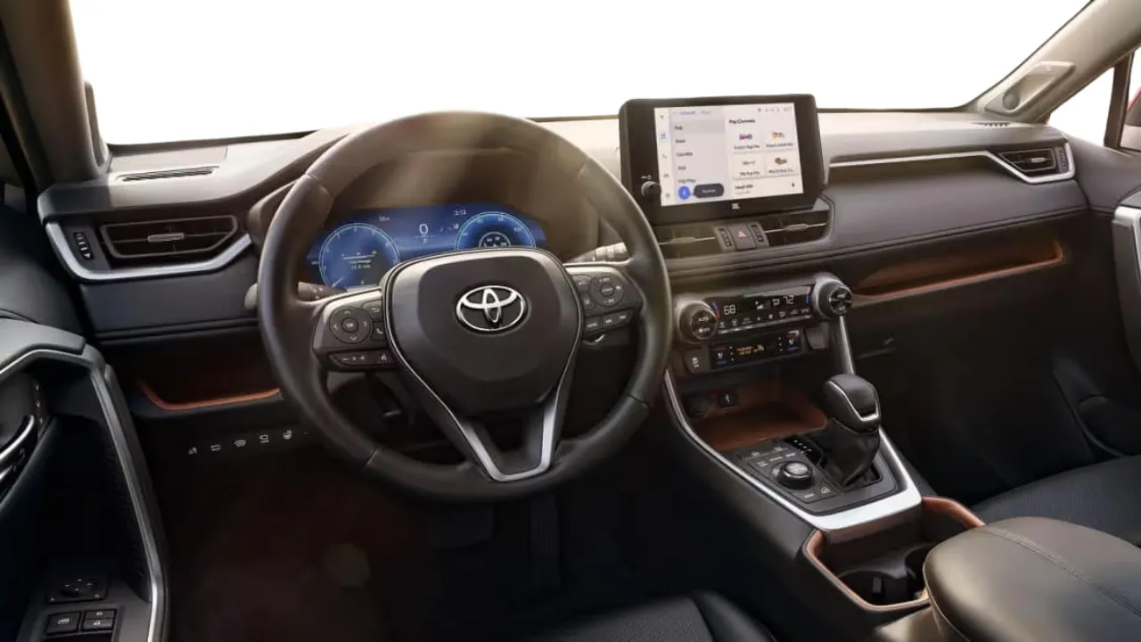 Toyota RAV4 - Hybrid powertrain layout