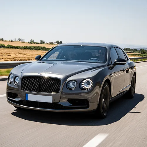 Bentley luxury automobile showcasing elegant proportions and sophisticated performance