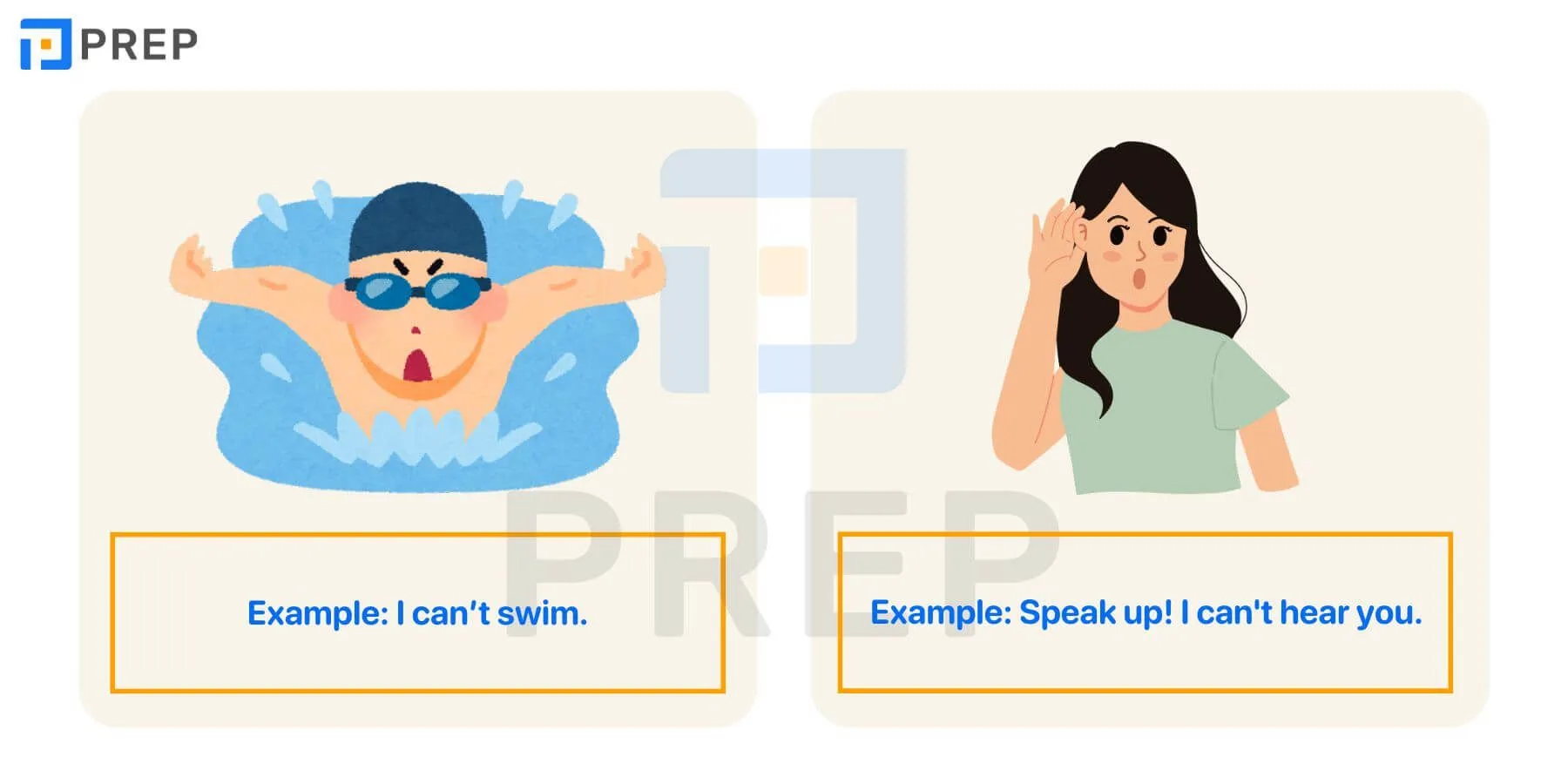 Two people struggling to communicate due to a language barrier