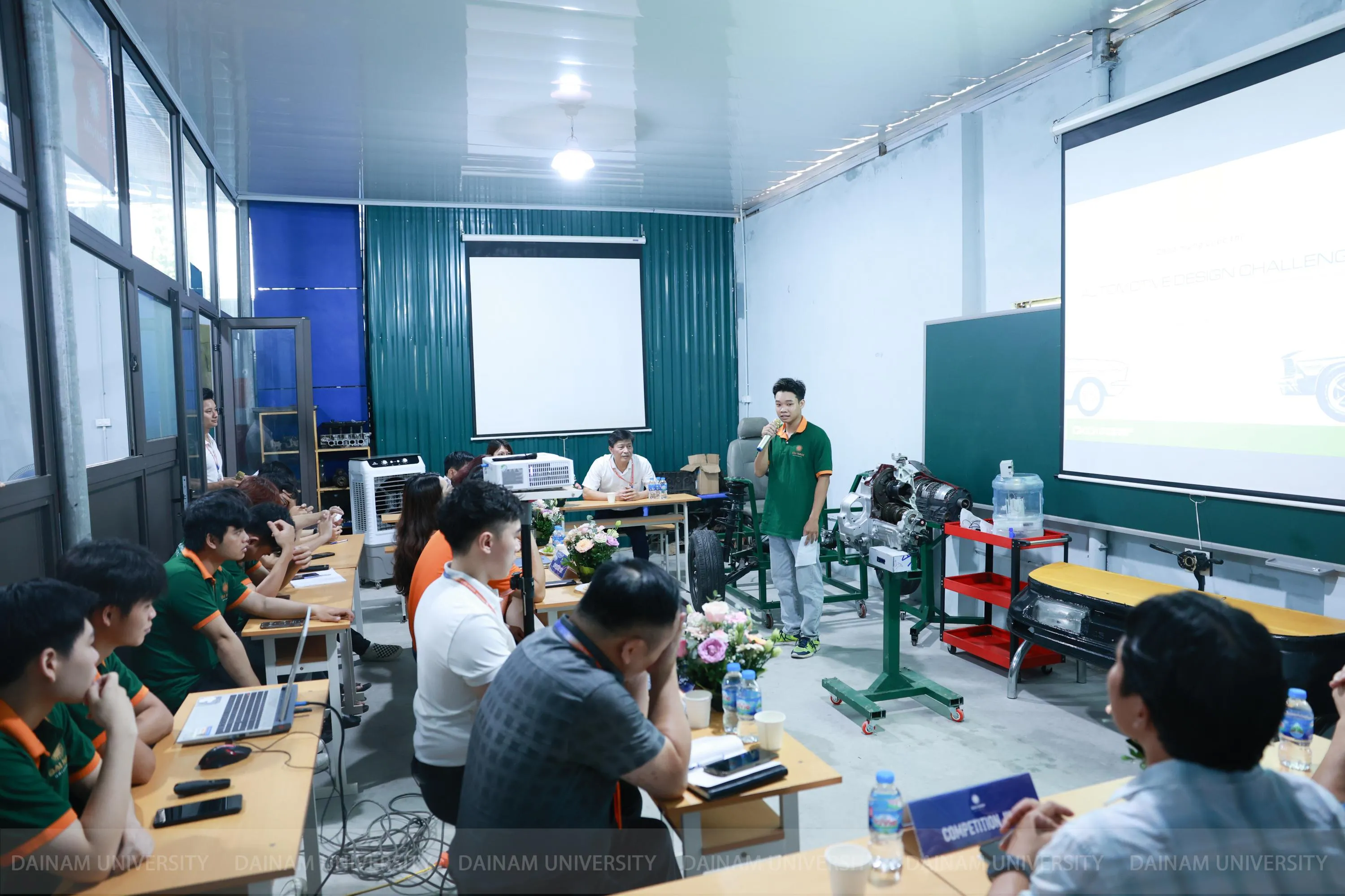 Third-year automotive engineering technology curriculum structure