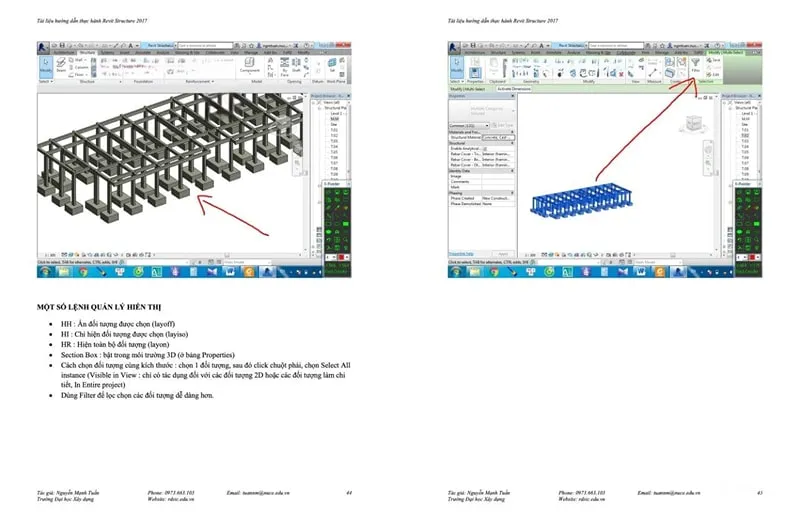 Revit Structure Tutorial by Mr. Nguyen Manh Tuan